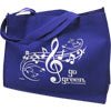 Reusable Music Staff Go Green Tote Bag Royal Aim Gifts Accessories for sale canada