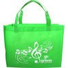 Reusable Music Staff Go Green Tote Bag Green Aim Gifts Accessories for sale canada