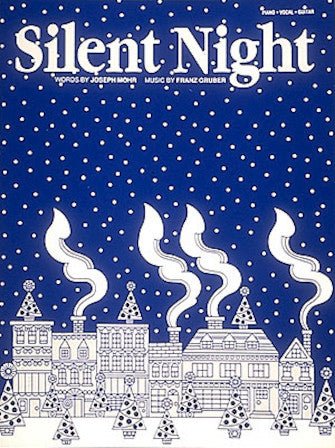 Silent Night - P/V/G - Sheet Music Hal Leonard Corporation Music Books for sale canada