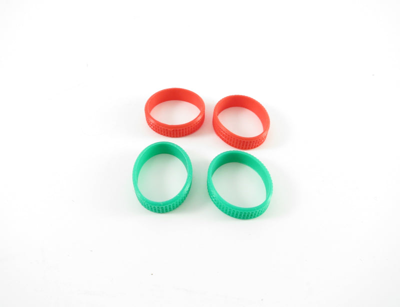 SuperFlex Cable Identification Rings, Set of 4 Red/Green TheMusicStand.ca Accessories for sale canada