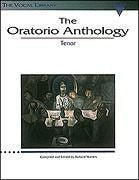 The Oratorio Anthology, The Vocal Library, Tenor Default Hal Leonard Corporation Music Books for sale canada