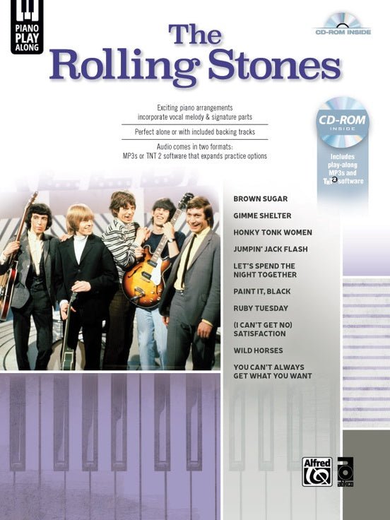 The Rolling Stones Piano Play-Along Alfred Music Publishing Music Books for sale canada