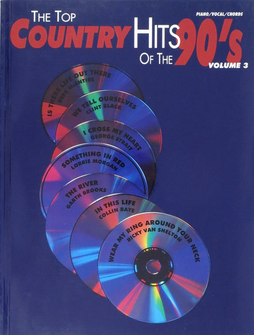 The Top Country Hits of the 90's - Volume 3 - P/V/CH CPP Belwin,Inc Music Books for sale canada